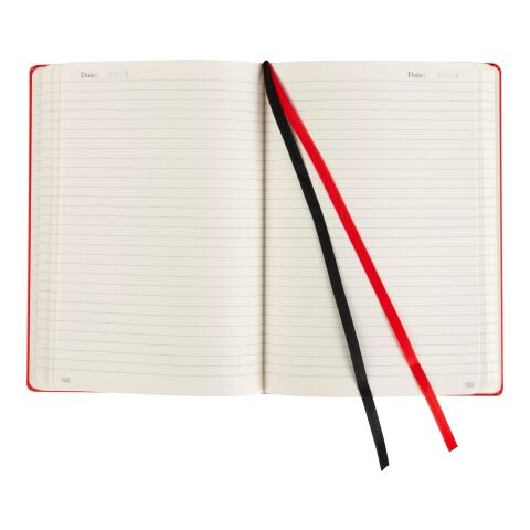 Notizbuch &#039;Biarritz&#039; aus Karton (ca. DIN A5 Format) Weiß | ohne Werbeanbringung | Nicht verfügbar | Nicht verfügbar