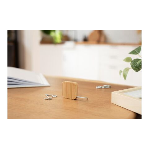 Bambus-Maßband Callum Braun | ohne Werbeanbringung | Nicht verfügbar | Nicht verfügbar