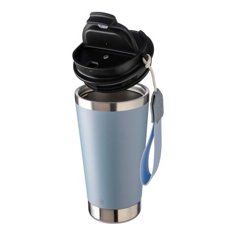 Doppelwandiger Trinkbecher aus recyceltem Edelstahl 500 ml Kayla pastellrosa | ohne Werbeanbringung | Nicht verfügbar | Nicht verfügbar