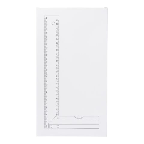 Aluminium-Winkelmesser Camila Silber | ohne Werbeanbringung