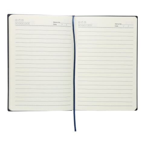 Recyceltes PU-Notizbuch (A5) Elian Grau | ohne Werbeanbringung | Nicht verfügbar | Nicht verfügbar