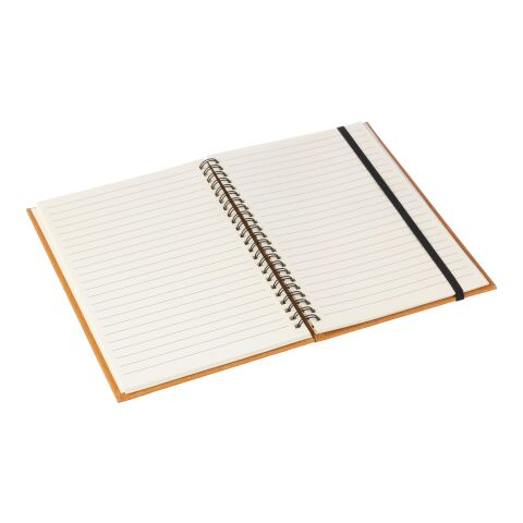 Notizbuch aus recyceltem Leder A5 Egon Schwarz | ohne Werbeanbringung | Nicht verfügbar | Nicht verfügbar