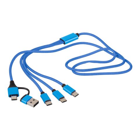Ladekabel Hexa | 6-in-1 Kobaltblau