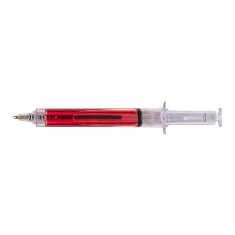 Kugelschreiber 'Schwester Inge' in Spritzenform Rot