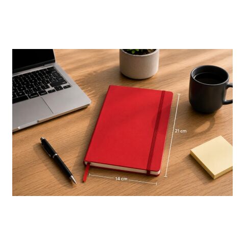 Notizbuch 'Color-Line' A5 aus PU Orange
