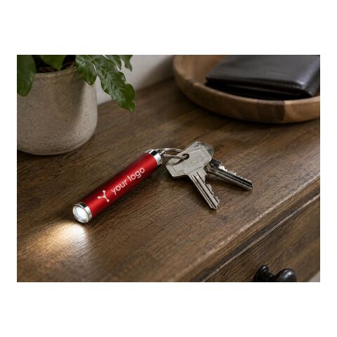 2-in1 LED-Taschenlampe aus ABS Zola Weiß