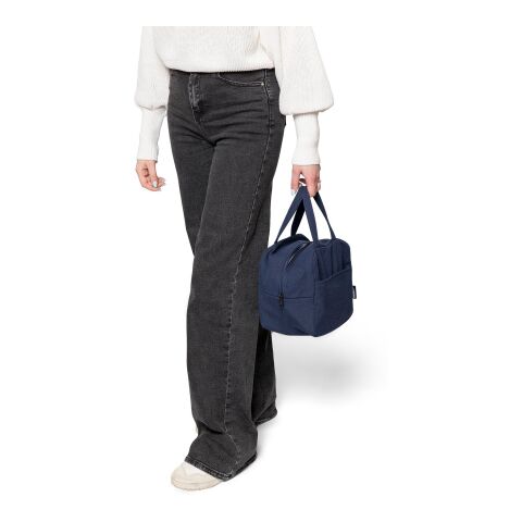 Kühltasche aus recyceltem Poly-Baumwollgewebe (330 g/m²) Elowen beige