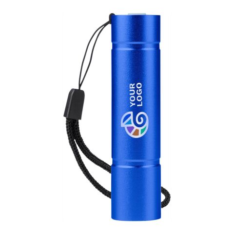 Taschenlampe aus recyceltem Aluminium COB Sami Silber