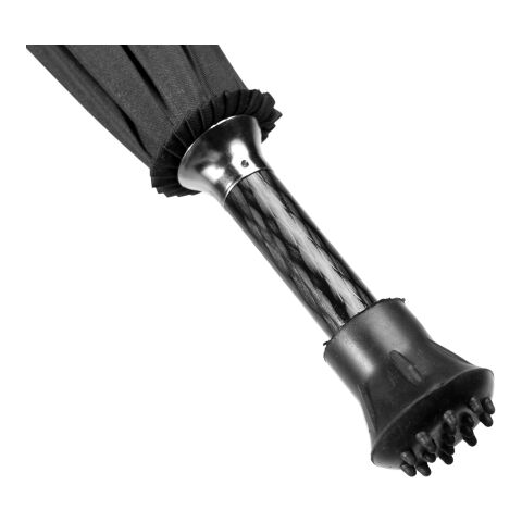 Charles Dickens Automatik Stockschirm &#039;Fred&#039; aus Pongee-Polyester Schwarz | ohne Werbeanbringung | Nicht verfügbar | Nicht verfügbar