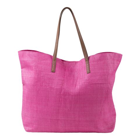 Strandtasche &#039;Calm&#039; aus Papier Rot | ohne Werbeanbringung