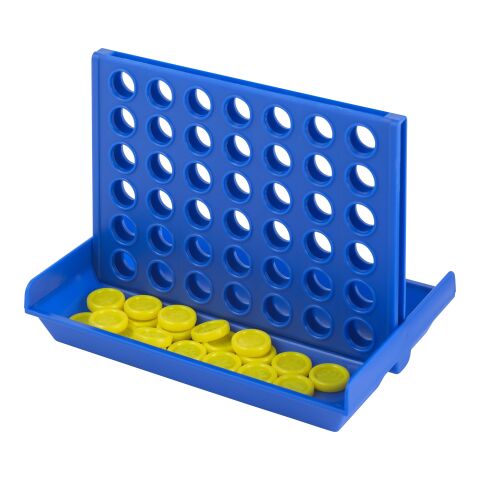 Reisespiel &#039;Four&#039;, 4 in einer Reihe Blau | ohne Werbeanbringung | Nicht verfügbar | Nicht verfügbar