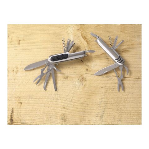 Taschenmesser &#039;Balance&#039; aus rostfreiem Stahl Silber | ohne Werbeanbringung | Nicht verfügbar | Nicht verfügbar