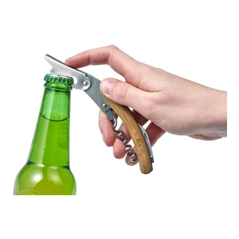 Weinset und Geschenkbox &#039;Syrah&#039; aus Bambus Braun | ohne Werbeanbringung | Nicht verfügbar | Nicht verfügbar