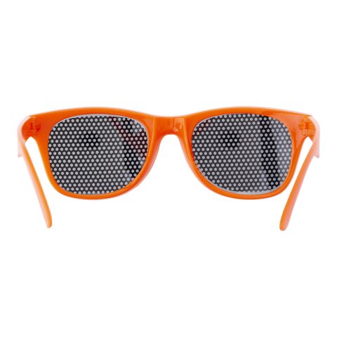 Fan Sonnenbrille aus Plexiglas Rot/Weiß | ohne Werbeanbringung | Nicht verfügbar | Nicht verfügbar