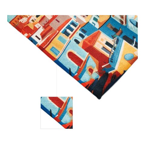 Universal-Microfasertuch 30x30 cm, All-Inclusive-Paket 4C-Digitaldruck | Individuelle Einlegekarte