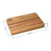 Schneidbrett "Acacia" 24,5 x 17,5 cm natur | ohne Werbeanbringung | Nicht verfügbar | Nicht verfügbar