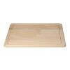 Schneidbrett "Woody" Rechteck, groß natur | ohne Werbeanbringung | Nicht verfügbar | Nicht verfügbar