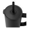 Brady 900 ml RCS-zertifizierter Isolierbecher mit Silikon Trinkhalm schwarz