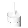 MiiR Sipper 473 ml Trinkflasche mit Trinkhalm weiß