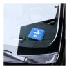 5 in 1 Parkscheibe Standard | transparent blau | ohne Werbeanbringung | Nicht verfügbar | Nicht verfügbar
