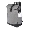 Hoss 15,6" Rolltop Laptop-Rucksack Standard | heather grau-schwarz | ohne Werbeanbringung | Nicht verfügbar | Nicht verfügbar | Nicht verfügbar