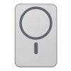 Avis 10.000 mAh RCS Powerbank aus recyceltem Aluminium mit Magnetfunktion Silber