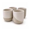 Originalhome Reclay 350 ml Tee- und Matcha-Becher Set  weiß