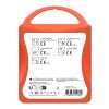 mykit, first aid, kit rot | 1-farbiger Digitaler Aufkleber | Vorderseite | 90 mm x 127 mm