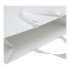 Smartfold Papiertüte, 230 g/m², mit Bandgriffen und Glanzlaminierung – 42 x 12 x 35 cm weiß