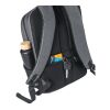 BROOKLYN. Wasserdichter Laptop-Rucksack 15'' aus 2Tone-Nylon Hellgrau | ohne Werbeanbringung