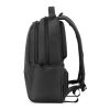 BOSTON SOLID. Laptop-Rucksack (17") aus 150D Nylon mit 2 gepolsterten Fächern schwarz