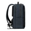 GLASGOW. Laptop-Rucksack (17") aus hochdichtem 600D-Recycling-Polyester (20L) Blau