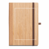ORWELL. A5-Notizbuch aus Bambus- und Korkblättern mit linierten Blättern Natur | ohne Werbeanbringung | Nicht verfügbar | Nicht verfügbar | Nicht verfügbar
