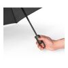 GUSTAVO. Recyceltem Polyester (100% rPET) 190T Pongee-Schirm mit automatischer Öffnung und Schließung schwarz | ohne Werbeanbringung | Nicht verfügbar | Nicht verfügbar | Nicht verfügbar