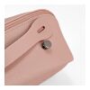 Macao 3,5L Kulturtasche aus recy.Leder. Mit Zipper und Tragegriff Rosa