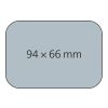 Haftnotizblock Plus Round Ecken abgerundet 4C-Quality