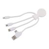 2099 | Xoopar Mr. Bio Smart Charging cable with NFC Weiss | ohne Werbeanbringung | Nicht verfügbar | Nicht verfügbar | Nicht verfügbar