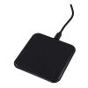 2259 | Xoopar Iné Wireless Fast Charger - Recycled Leather 15W Schwarz | ohne Werbeanbringung | Nicht verfügbar | Nicht verfügbar | Nicht verfügbar