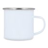 Emaille Becher 350ml Weiss