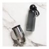 Sagaform Ture Wasserflasche 600 ml Schwarz-Schwarz | ohne Werbeanbringung | Nicht verfügbar | Nicht verfügbar