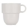 Sagaform Inka Becher mit Ohr 270ml Weiss