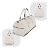 InSideOut Reuuz Canvas Reise-/Sporttasche 28 x 56 x 28 cm Beige-Schwarz | ohne Werbeanbringung | Nicht verfügbar | Nicht verfügbar