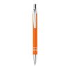 Kugelschreiber in Köcher Orange | 1-farbiger Tampondruck | 270° vom Clip | 7 mm x 45 mm | Nicht verfügbar
