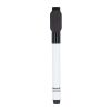 Whiteboard-Marker mit Magnet und Wischer Schwarz