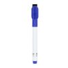 Whiteboard-Marker mit Magnet und Wischer Blau Weiss | ohne Werbeanbringung | Nicht verfügbar | Nicht verfügbar