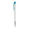 KS Apollo Metall Tip HC Weiss-Blau | 1-farbiger Tampondruck | Clip | 25 mm x 6 mm | Nicht verfügbar