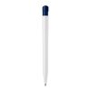 Kugelschreiber S45 Hardcolour Weiss-Dunkelblau | 1-farbiger Tampondruck | 90° vom Clip | 45 mm x 8 mm | Nicht verfügbar