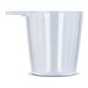 Festival-Shotglas mit Lanyard Weiss-Weiss