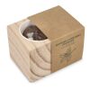 FSC-Holzpflanzgefäß-Set – Mint Natur