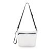 Wasserabweisende Ripstop-Umhängetasche 33 x 23 x 13 cm Weiss
